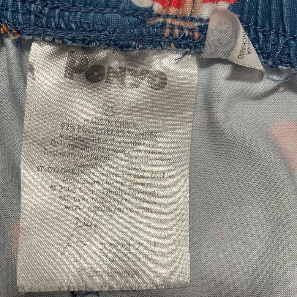 Ponyo Studio Ghibli Pajama Sleep lounge Pants Box Lunch Size 2x - Picture 2 of 5